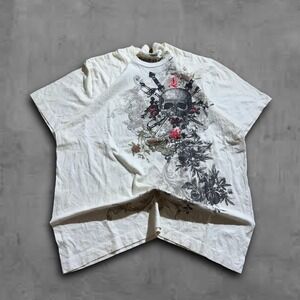 Y2k Affliction Like Graphic Tshirt Size Large